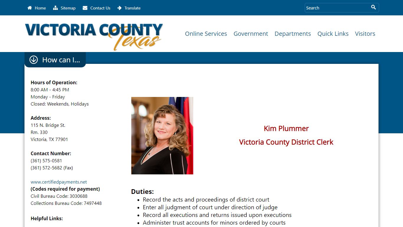 Victoria County District Clerk - vctx.org